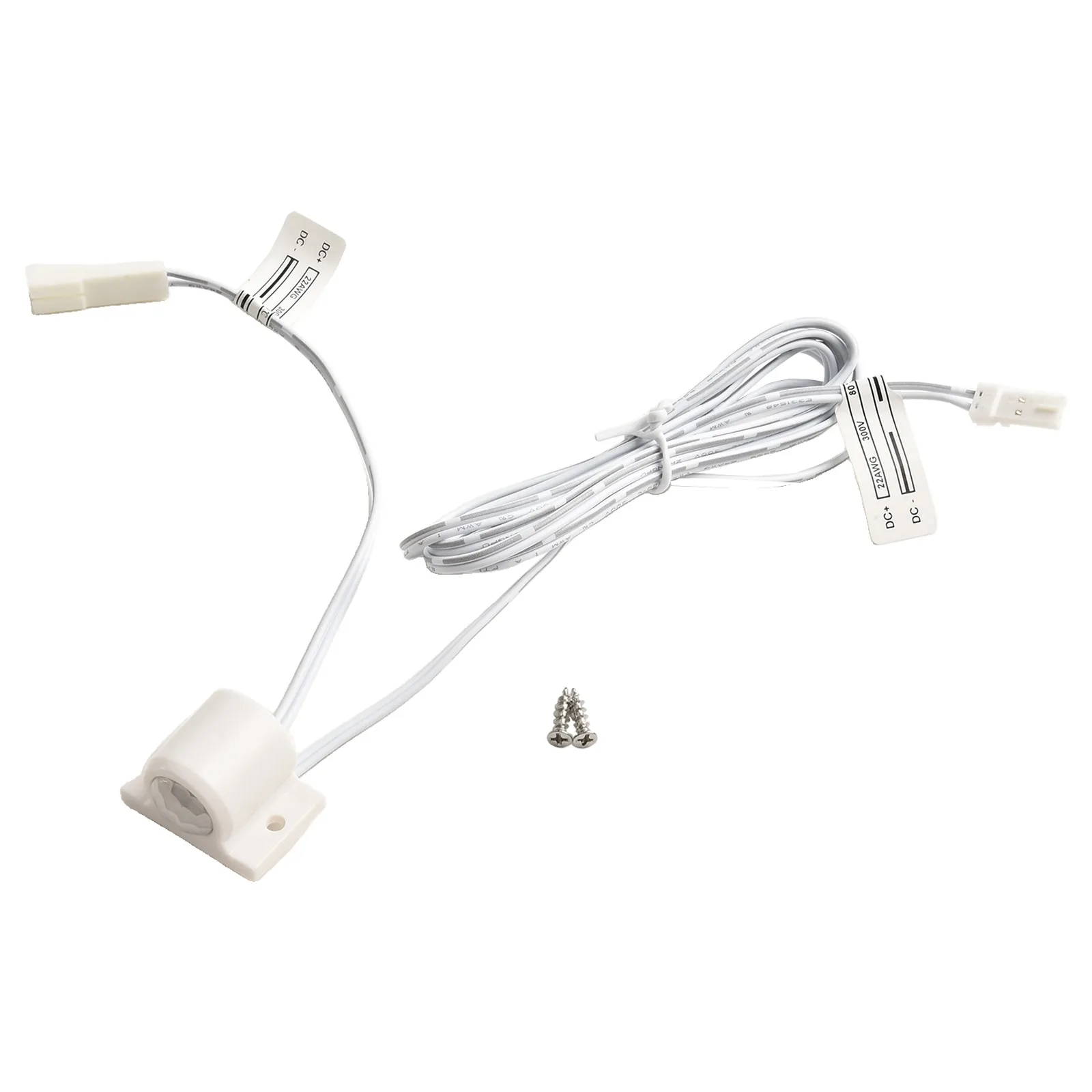 Led Motion Sensor Switch Strip Light Automatic DC 12V Adjustable PIR Infrared Plastic and Metal Good Heat Dispersion