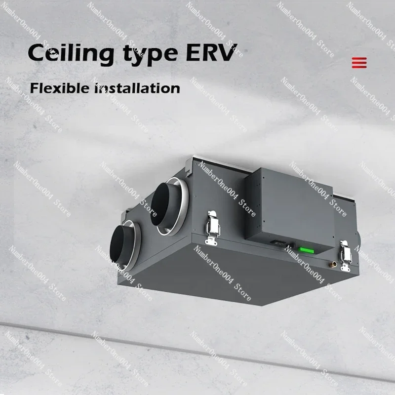 High Efficiency  Air Exchanger Erv Energy Hrv Small Heat Recuperator Recovery Ventilation Ventilator System