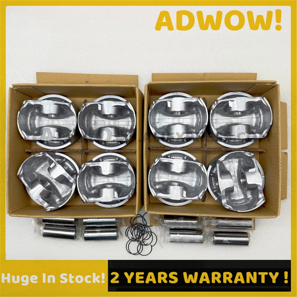 

New 8PCS A2780302317 Engine Pistons Kit Φ92.9mm Φ24mm For Benz X166 W166 W221 W222 GL500 S500 M278 GLS500 E500 ML500 4.6L 4.7L