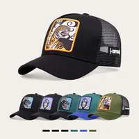 Panther Tiger Ape Spring New Animal Embroidered Baseball Cap Unisex Outdoor Travel Sunshade Hat Hip Hop Duck Tongue Hat