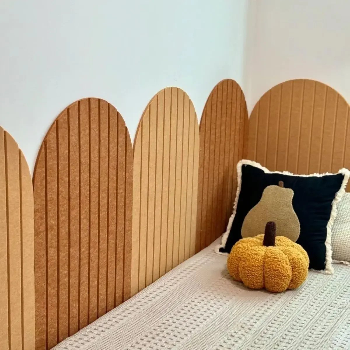 40x60CM Felt Board Anti-collision Wall Protection Kids Baby Bedhead Soft Decor House Pasting Bedroom Decoration Self-adhesive