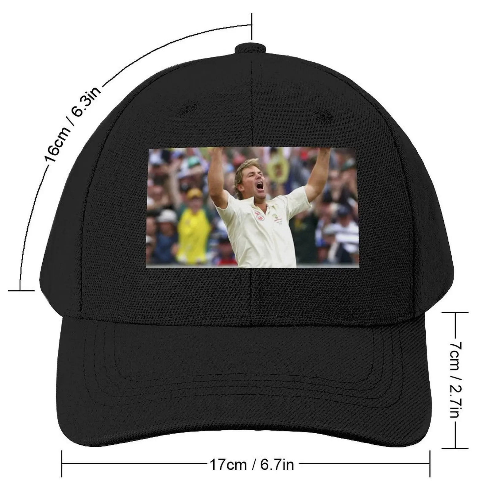 Shane Warne 2#051022 Baseball Cap Beach Outing Hat Man Luxury Women Men's