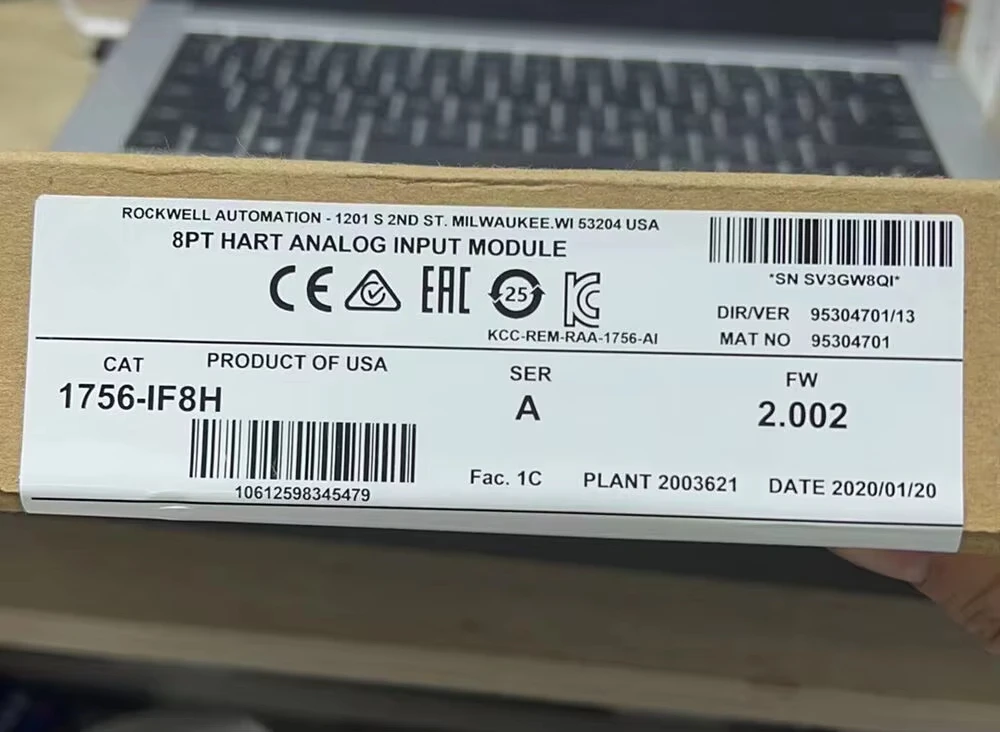 Nuovo modulo di ingresso analogico ControlLogix HART 1756-IF8H AB 1756 IF8H