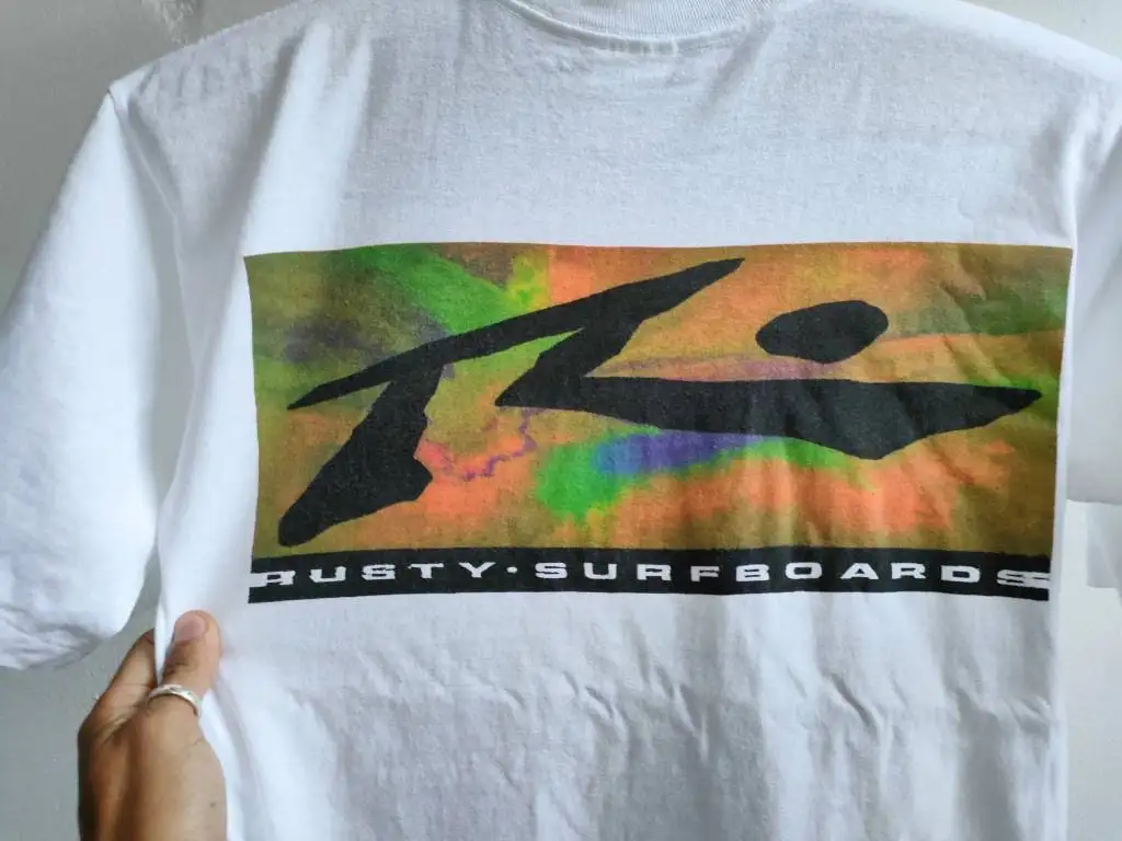 Vintage Rusty Surfboards T Shirt 90s Rusty Surf Wear Single