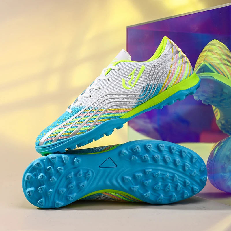 

Men‘s Trainling Football Boots Fast Sneakers Futsal Non Slip Soccer Shoes Grass Indoor Sports Cleats Football Shoes