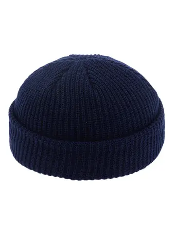 Autumn and Winter Retro Fashion Knitted Hat Men's and Women's Versatile Street Trend Hip Hop Hat Outdoor Warm Hat
