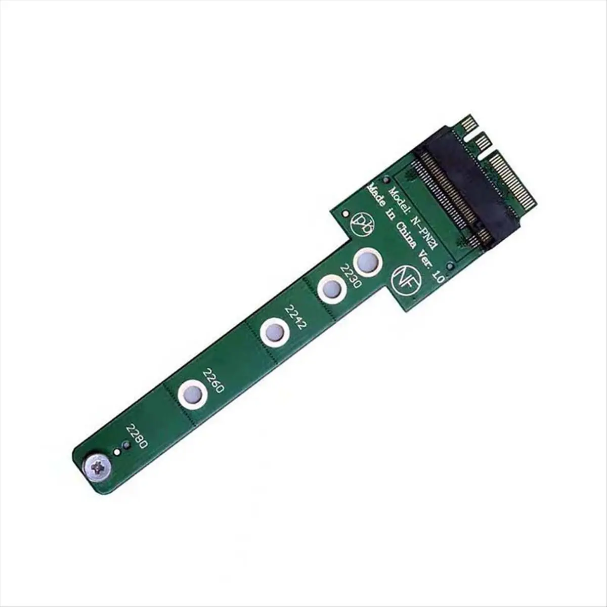 Stable- A + E Key NGFF to M.2 M Key Slot Adapter Card M2 Wifi Socket Convert to NVMe SSD Slot Solution