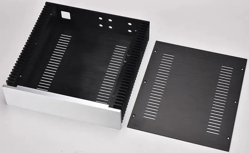 هيكل مكبر للصوت من الفئة أ مع غرفة التبريد ، لتقوم بها بنفسك عبوة ألومنيوم كاملة ، حافظة إمدادات طاقة HIFI ، 3208