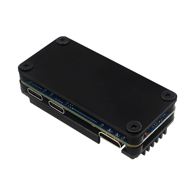Banana pi BPI-M4 zero caixa de metal alumínio escudo de resfriamento passivo com dissipador de calor cpu proteger escudo para banana pi BPI-M4 zero