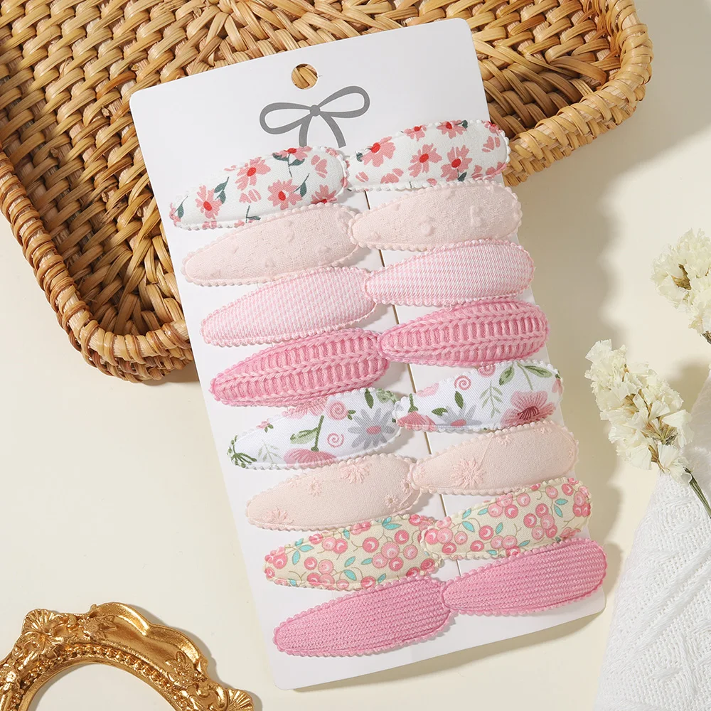 16 Stück/Set Niedliche Bedruckte Kinder-Haarspangen Handgefertigte BB-Clips Haardekoration für Mädchen und Babys Mädchen-Haaraccessoires – Detail 12
