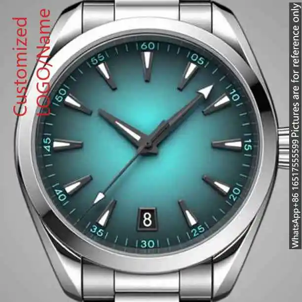A1212 Store 904L Stainless Steel Bracelet 40 mm Men's Self-Winding Watch Sapphire Customized Watches) view 5