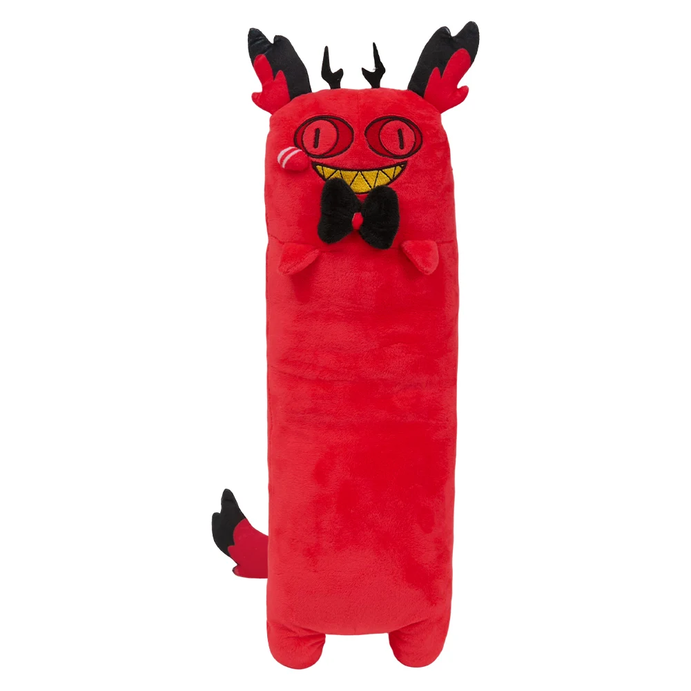 Alastor Cosplay Peluche pour Enfants et Adultes, Mascotte en Peluche Douce de Dessin Animé, Accessoires de Costume de ixd'Halloween, Cadeau d'Anniversaire et de Noël