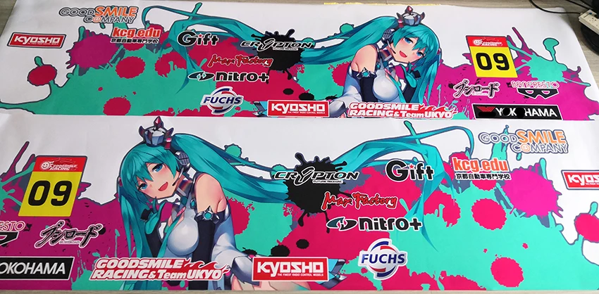 Car Itasha Vinyl Body Sticker Vinyl Film Anime Game Cartoon Graffiti Color Change Film Door Side Decals Stickers On Car