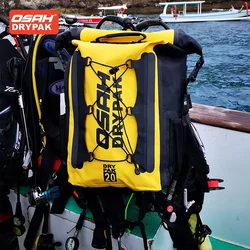 Bolsa de natación impermeable, deportes acuáticos al aire libre, saco seco, pesca, canotaje, kayak, almacenamiento, deriva, rafting, 40L, 20L