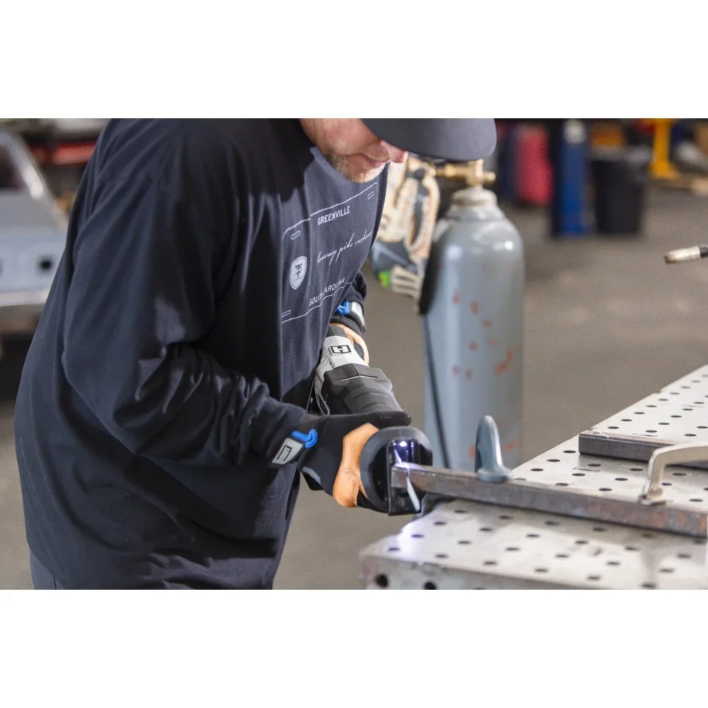 6 Inch Carbide Reciprocating Saw Blade 8 TPI Heavy Duty Metal Cutting Tool Cast Iron Projects Compatible with All Saws