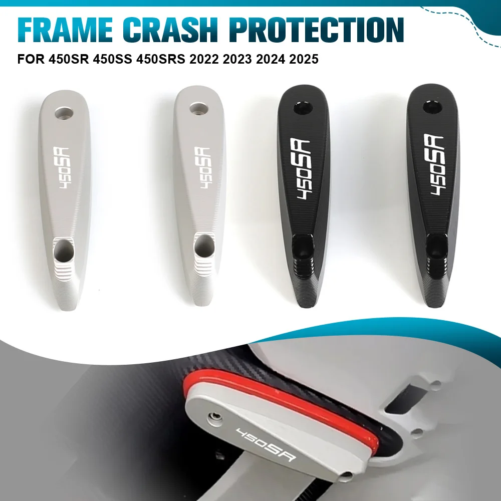 

Frame Crash Pads Engine Case Sliders Engine Crash Pads For CFMOTO 450SR 450SS 450SRS 2022 2023 2024 2025 Frame Sliders Protector