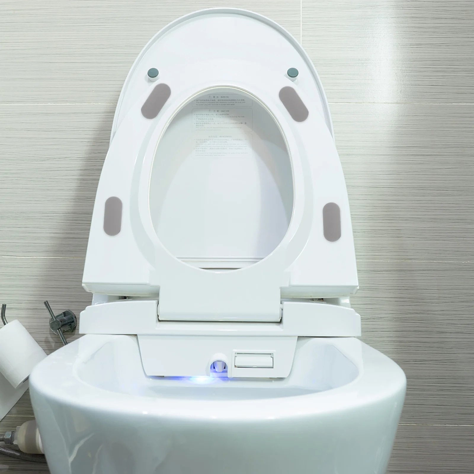 

4 шт., бампер для сиденья унитаза, твердые прочные подушечки, амортизирующие сменные аксессуары для крышки унитаза, насадка для бампера для биде