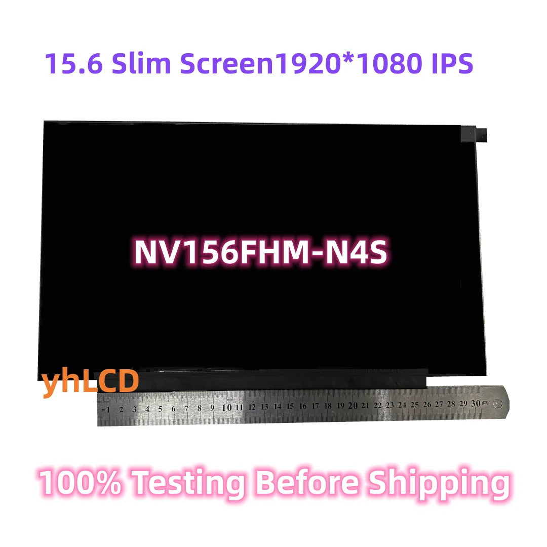 Original 15.6 Slim IPS Laptop Screen NV156FHM-N4S For Lenovo ideapad 5-15ARE05 ThinkPad T15 P15s Gen 2 ThinkBook G2 1920*1080