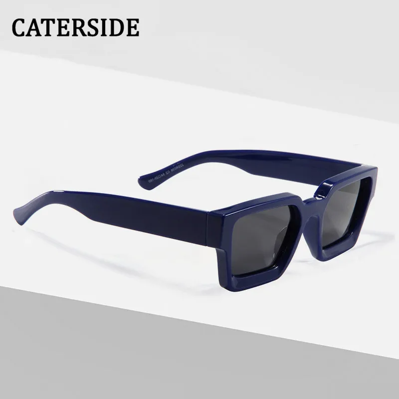 

CATERSIDE High Quality Square TR90 Sunglasses Men 2022 Polarized Sun Glasses Women Fashion Brand Designer Driving Oculos UV400