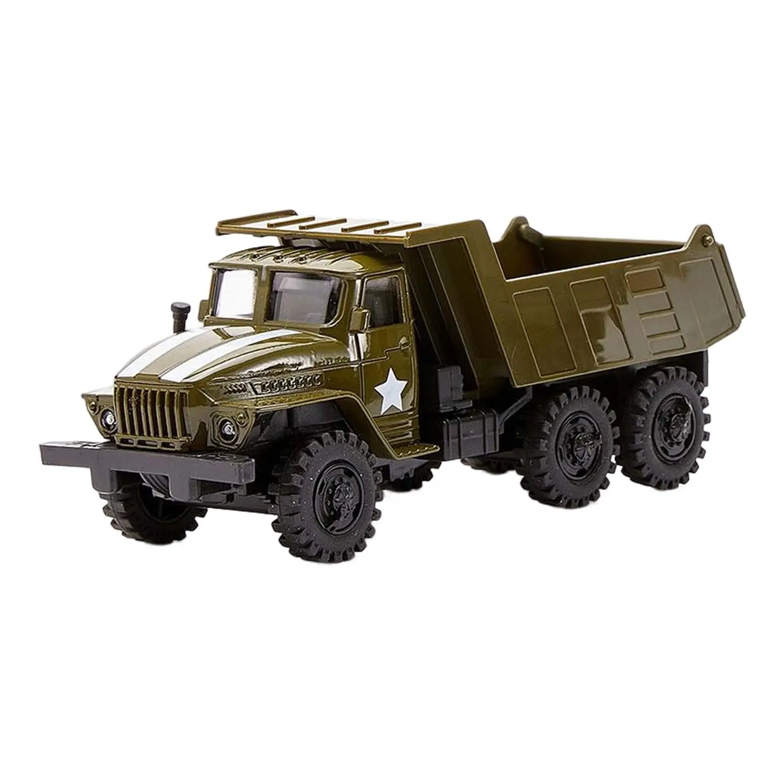 1:50 /1:64 Scale Diecast Truck Armored Model Car Transport Vehicle Glue Free Assembly Model Military Toy Car Children\'s Toy