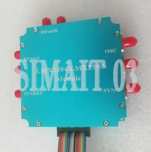 LMX2595 Frequency Synthesizer Development Board PLL Phase Locked Loop 10M-20GHz High Frequency Microwave Signal Source
