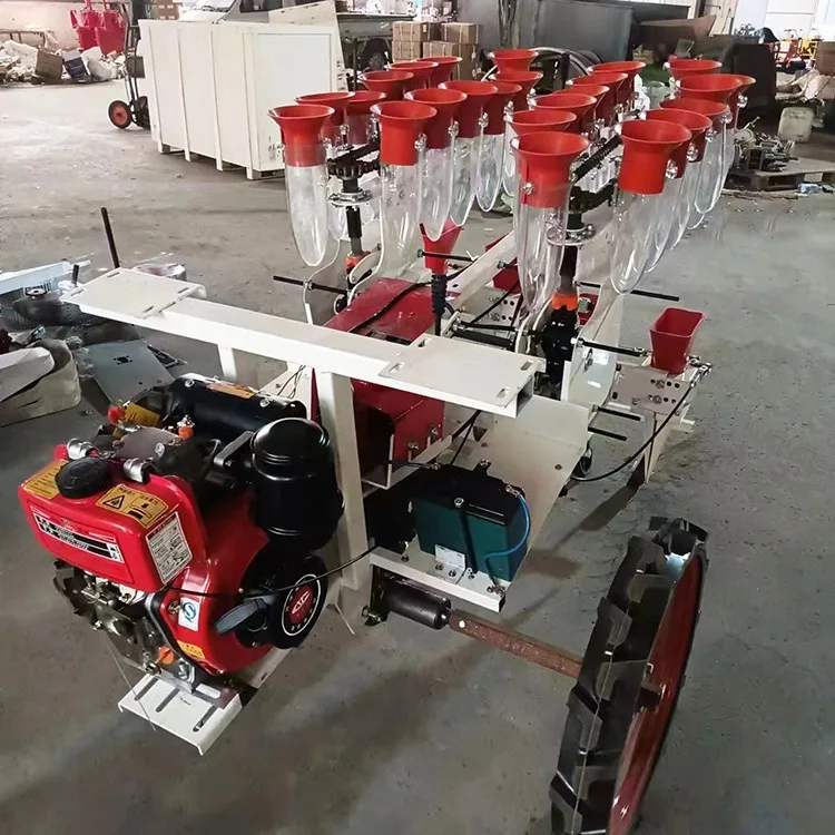 Automatic Self-Propelled 2-Row Vegetable Transplanter Seedling Planting Machine for Onion Cabbage Featuring Engine Gearbox Core