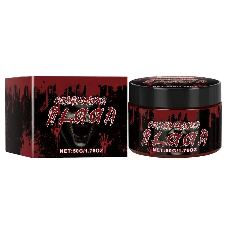 Fake Blood Cream Realistic Washable Stage Prank Theatrical Vampires Funny Horror Festival Party For Cosplay Props