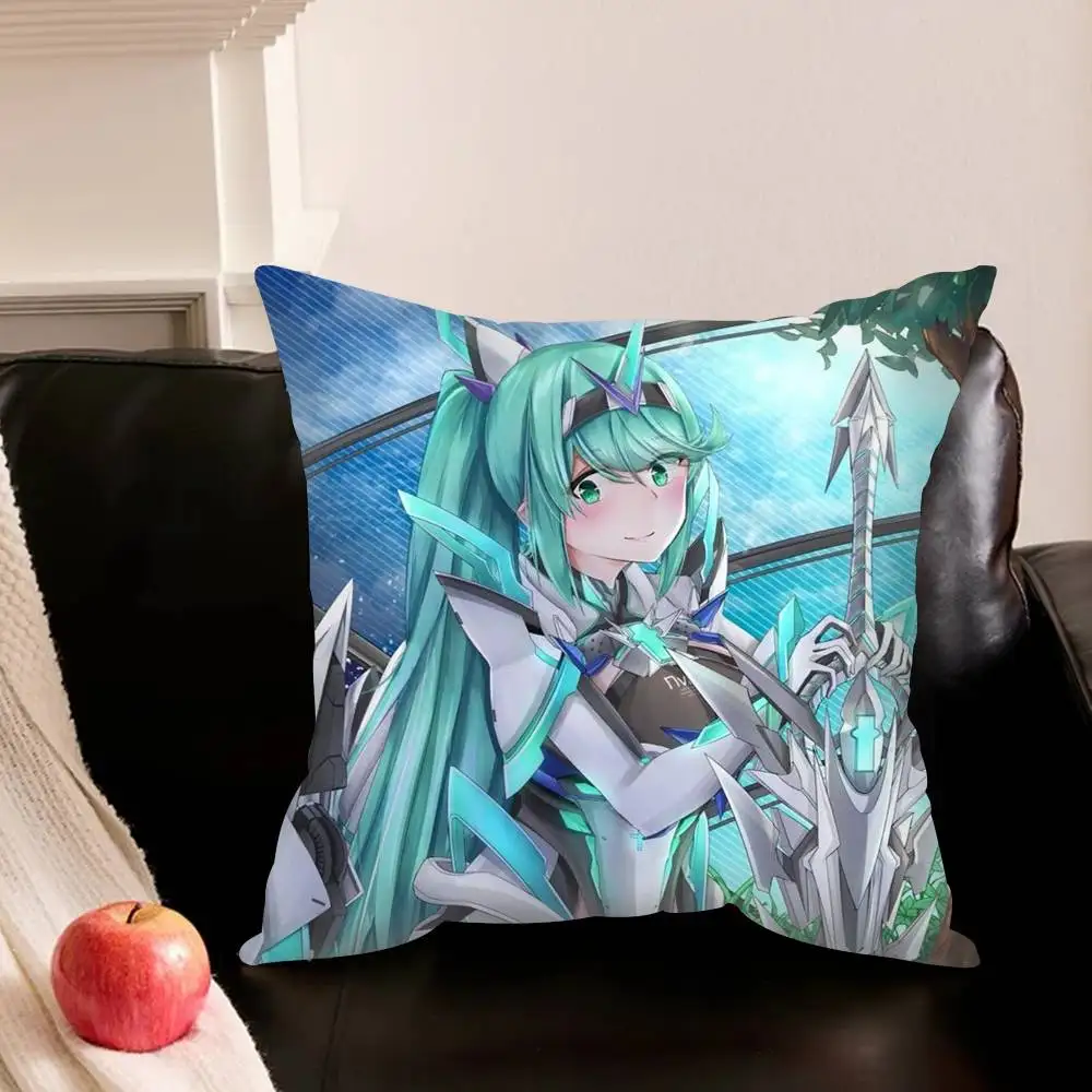 X-Xenoblade Chronicles 2 pneuma   Pillowcase living room sofa cushion cover bedroom room bed pillow cover home decoration