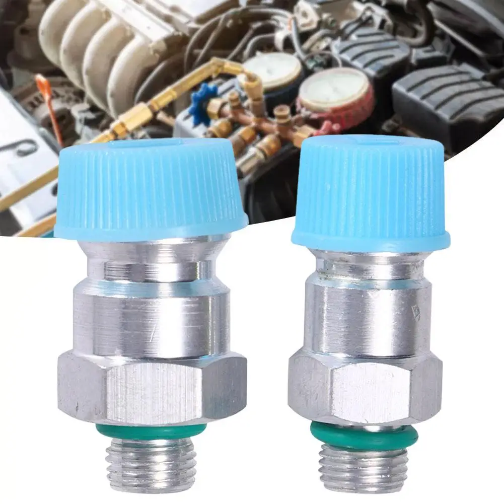 2Pcs Universal Air Hose Quick Coupler Air Hose Quick Conditioners Conditioners R134A Hose Quick Connectors Hose Coupler Air J0R6