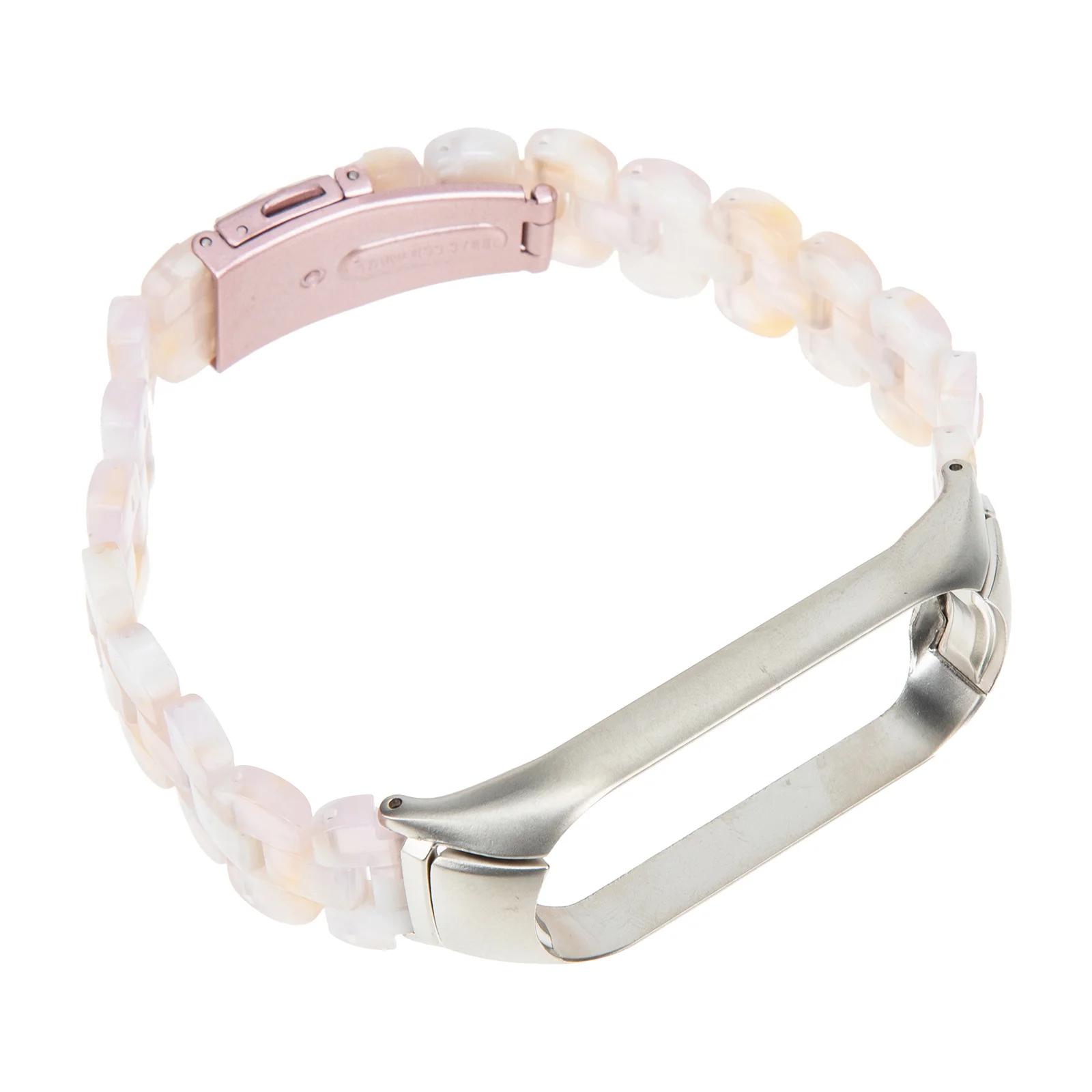 

5 6 Resin Watch Band Stainless Steel Buckle Replacement Watch Strap Quick Release Stylish Wristband for Women Men