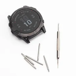2.3mm Thickness Watch Band Spring Pins Metal Link Pins For Garmin Fenix6 6pro 5 EPIX Approach S70 22mm 26mm Spring Bars