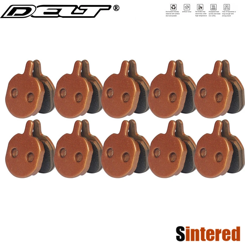 DELT 10Pair Bicycle Disc Brake Pads,For HAYES ,Sole,MX2,MX3,MX4,MX5,CX5,GX-C,GX2,JAK-5,BENGAL,HELI,X3,X5,MTB,Sintered,Part