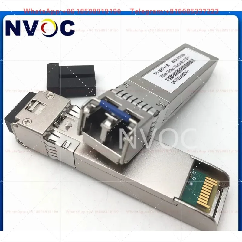 5Pcs SFP+ 10G LR 1310nm Duplex Dual Fiber 10KM Transceiver,SFP-10G-LR 10GBASE-BX Single-mode LC Optic Module For Novastar