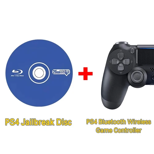 Imagen 1 del producto Controlador de juego inalámbrico para PS4/Slim/Pro Gamepad inalámbrico para PC PS4 Dive away PS4 9-12.0 Jailbreak Gold Disc Todos los juegos gratis