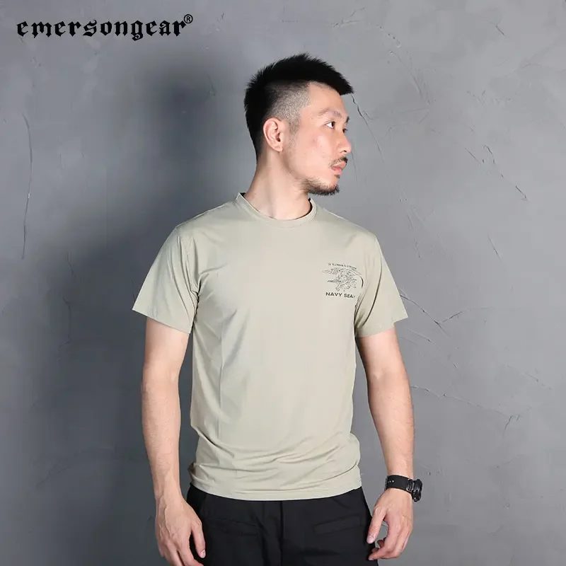 Emersongear Tactical Aborbent Sweat Perspiration Shirt J TYPE Wicking T-Shirt Shorts Sleeve Hunting Sports Outdoor Hiking