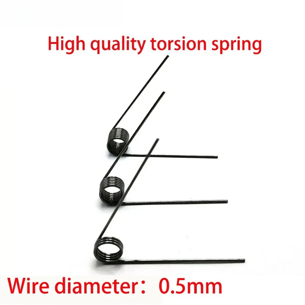 V-Spring, 0.5 Wire Diameter Torsion Small Torsion Spring, Hairpin Spring, 180/120/90/60 Degree Torsion Spring,  10pcs