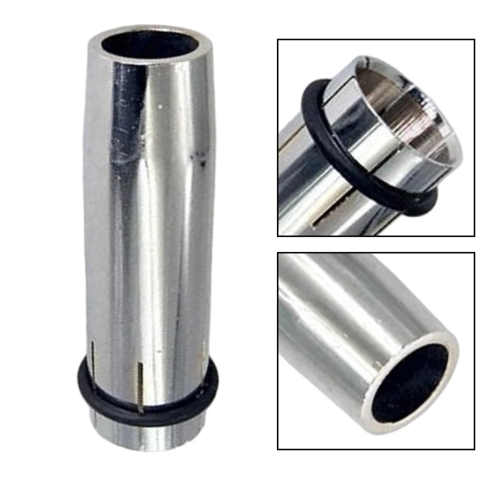 Gas Nozzle for Abicor For Binzel 145.0081 Torch Series Tapered Shape Nickel Coated Copper for Shielding Gas Delivery