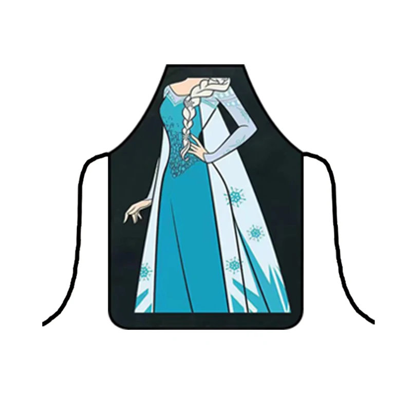 Kitchen Sexy Apron Woman Funny Pinafore Waterproof Cooking Baking Party Cleaning Cute Aprons Kitchen supplies