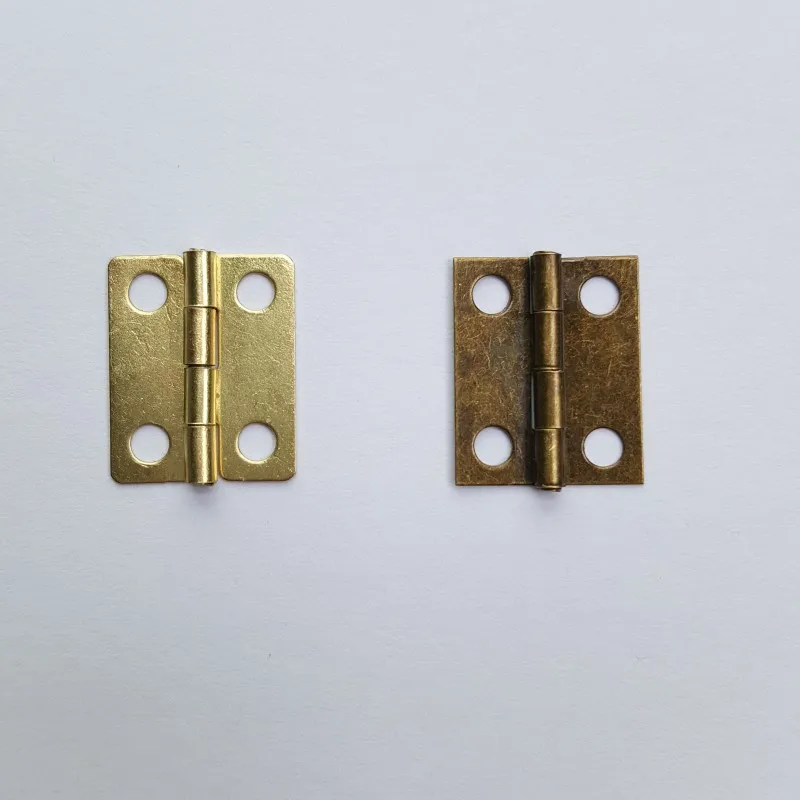 1000pcs Bronze Antique Mini Small Brass Hinge for Jewelry Wine Box Wooden Furniture Accessories Hardware Wholesale