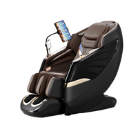 3 Year Warranty 4D Waist Heating Luxury Massage Chair Full body Airbag SL Track Massage Sofa 3D Zero Gravity Home Office Chair