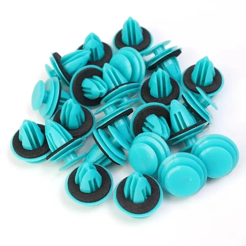 Green Nylon Retaining Clip for Toyota Bumper Door Buckle Car Interior Accessories Auto Vehicle Retainer Fastener Rivet 20-100pcs