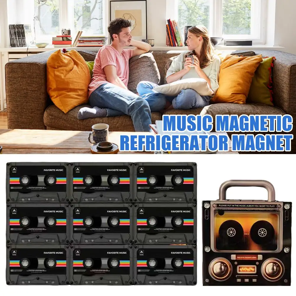 NFC Music Magnet Sticker Tape - Refrigerator Sensor for Automatic Song Playback - Fun Educational DIY Project for Teens