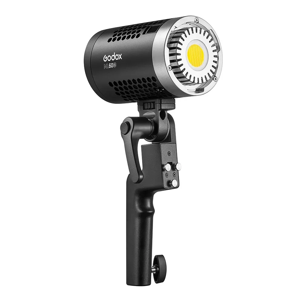 Godox ML60/ML60Bi ML60 Bi 60W Bi-Color LED Light Silent Mode Portable Brightness Adjustment Support Li-ion Outdoor LED Light