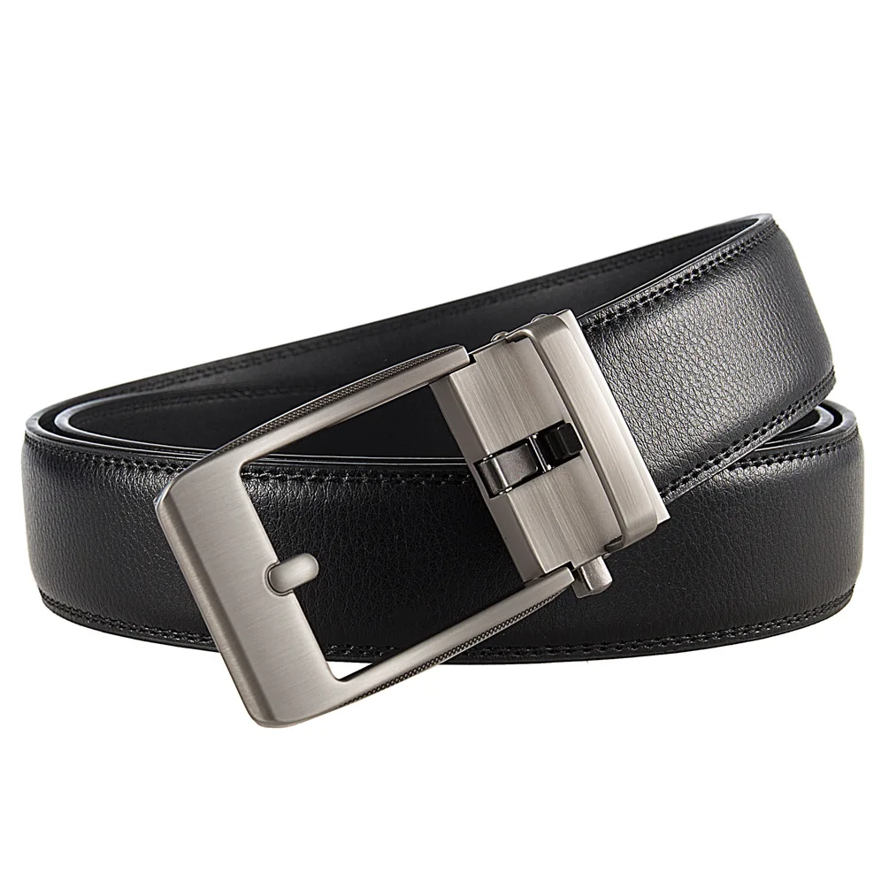 Business Gürtel für Männer Echtes Leder Automatische Männer Gürtel Luxus Hüftgurt Designer Gürtel Männlich Hohe Qualität Fashion Formal – Detail 12