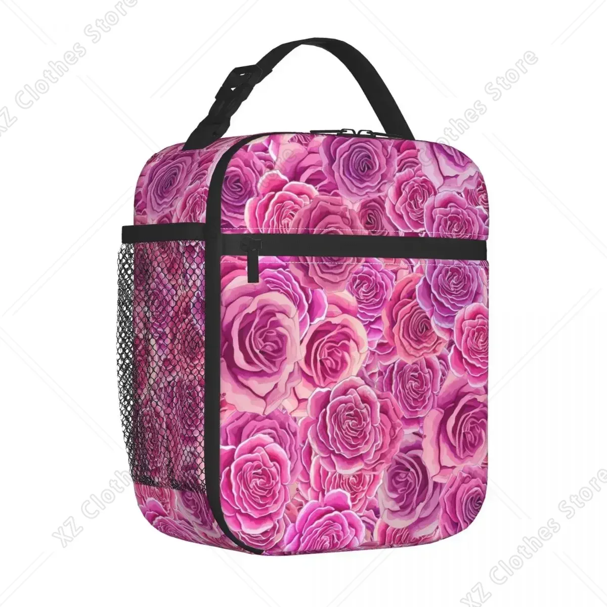 bolsa-termica-floral-rosa-para-almoco-caixa-de-almoco-com-flores-para-criancas-bolsa-personalizada-divertida-bolsa-termica-portatil-oxford