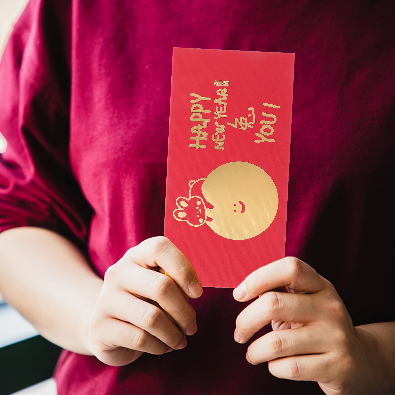 

6 Pcs Lunar Calendar Year of The Rabbit Red Envelope Child Decoration Pocket Chinese Style Envelopes