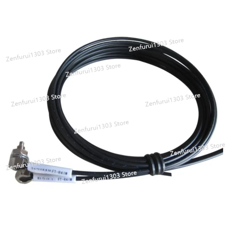

FT-R41W fiber optic sensor nut type through type detection shape Front diameter M4 optical axis diameter 1mm