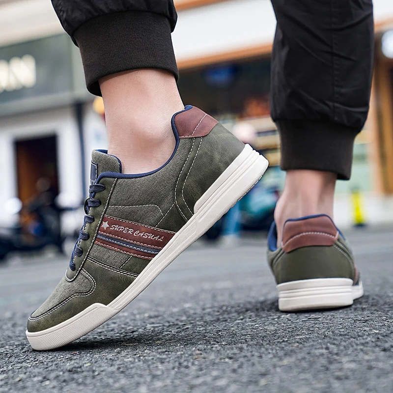 

European and American new casual shoes denim size 39-48 board shoes spring summer autumn fashion men's street versatile trendy