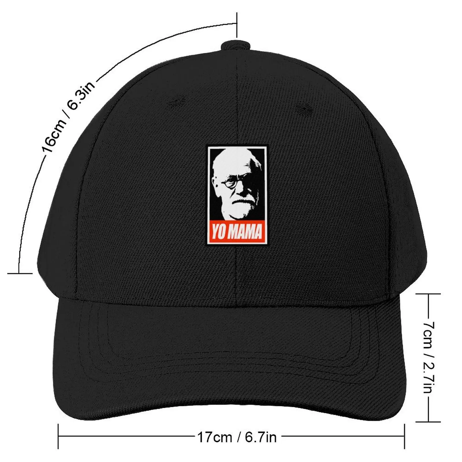 Sigmund Freud Yo MaMa Baseball Cap |-F-| Kids Hat summer hat Male Women's