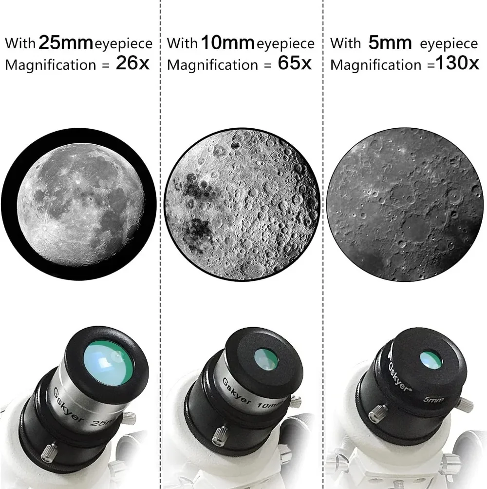 Telescope 130EQ Professional Astronomical Reflector Telescope German Technology Scope EQ-130 Toothless Focusing Base